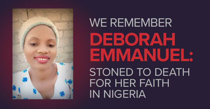 Toolkit to Mark The Anniversary of the Murder of Deborah Emmanuel and the Arbitrary Detention of Rhoda Jatau