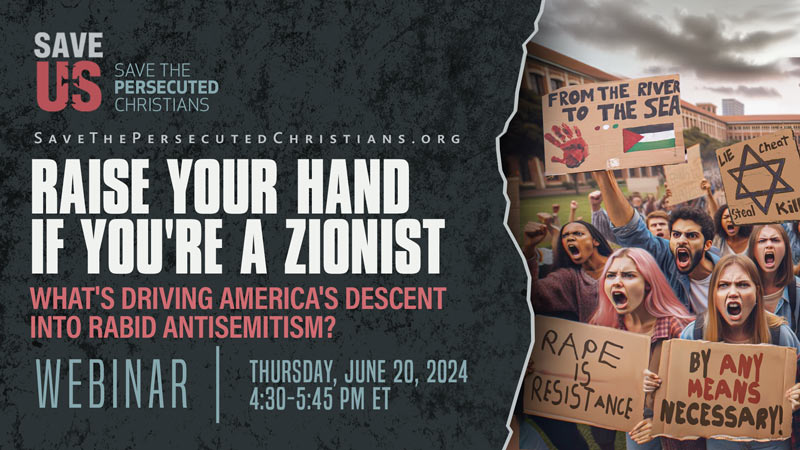 Webinar | Raise your hand if you’re a Zionist: What’s Driving America’s Descent into Rabid Antisemitism?                          