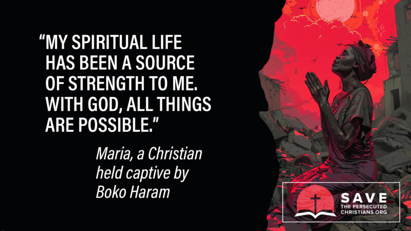 Christian held captive by Boko Haram in Nigeria