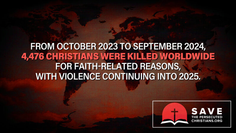 Christians being killed