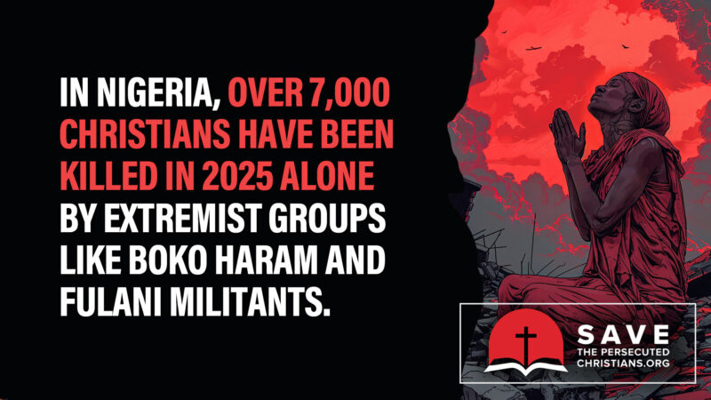 Christians being killed in Nigeria