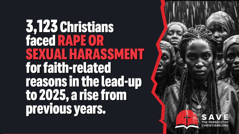 Christians face Rape and Harassment
