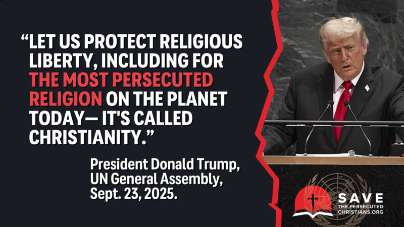 Trump Calls Christianity ‘The Most Persecuted Religion’ Today