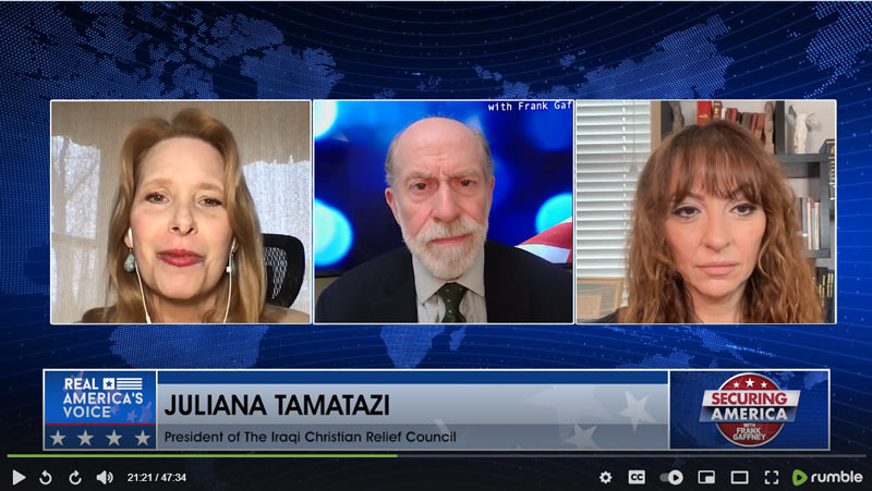 Securing America TV with Rabbi Peach Wolicki, Dede Laugesen, Juliana Tamarazi & Sam Faddis